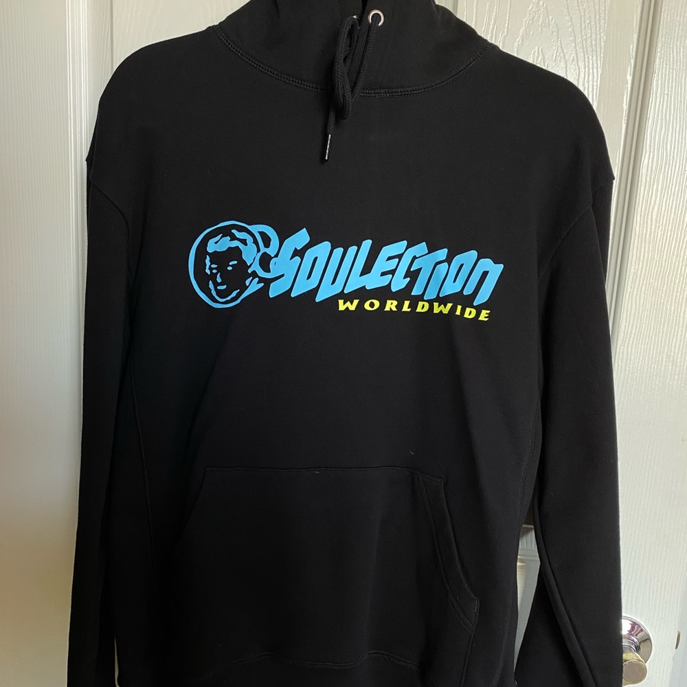 Soulection x Billionaire Boys Club Collab Black Hoodie (Size: SM)